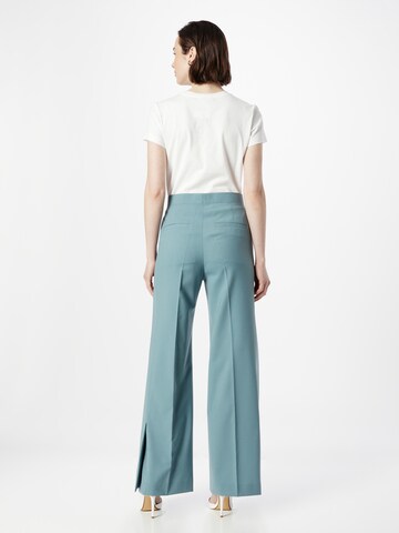 Tiger of Sweden Wide leg Trousers with creases 'IREZ' in Blue