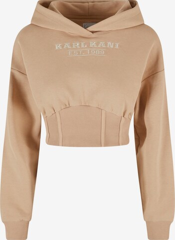 Karl Kani Sweatshirt in Beige: voorkant