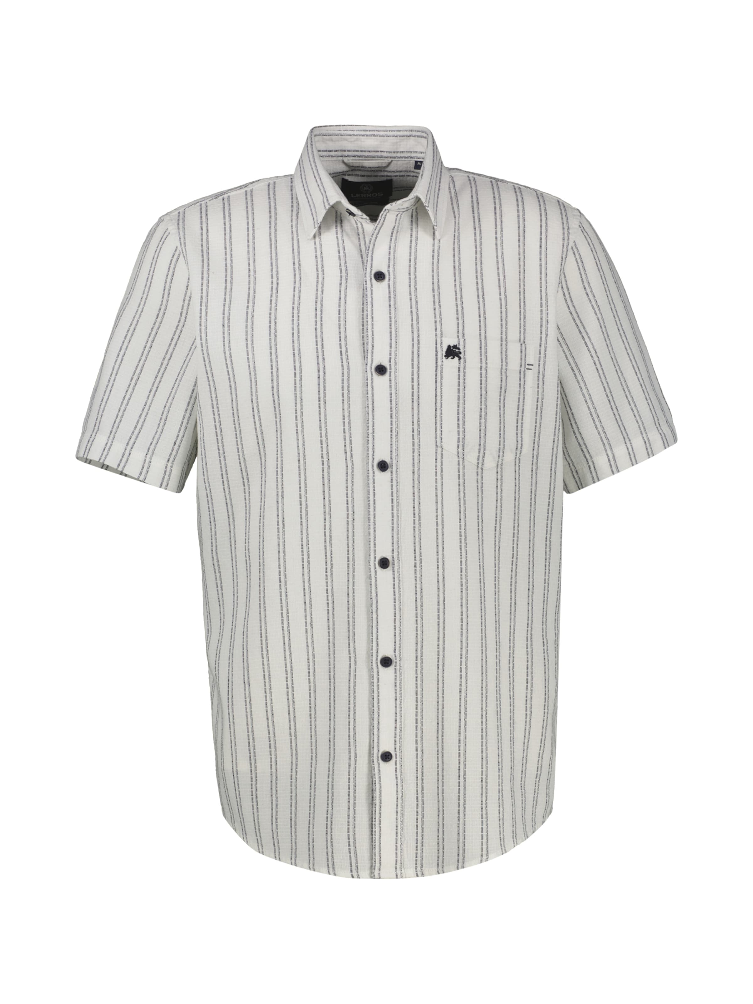 LERROS Regular fit Overhemd in Wit: voorkant