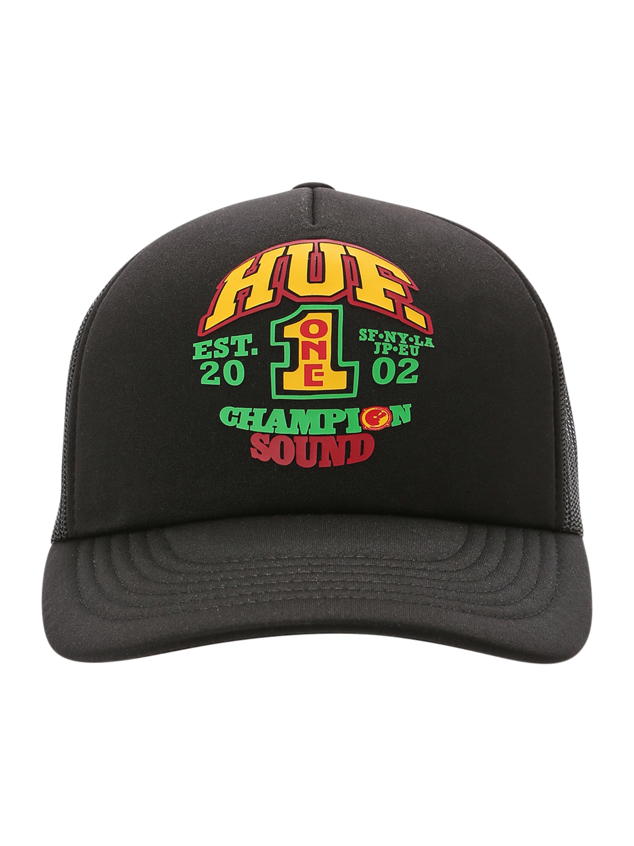 HUF - Gorra 'Champion Sound' en negro