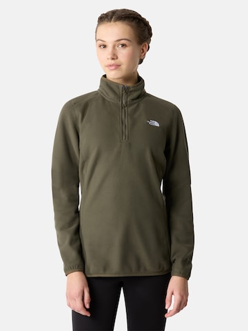 THE NORTH FACE Sporttrui in Groen: voorkant