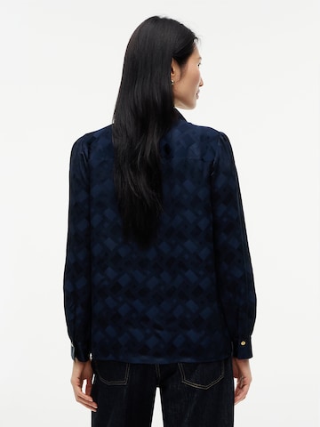 TOMMY HILFIGER Bluse in Blau