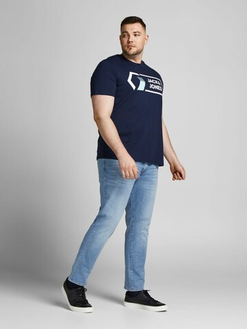 JACK & JONES Regular Jeans 'Mike' i blå