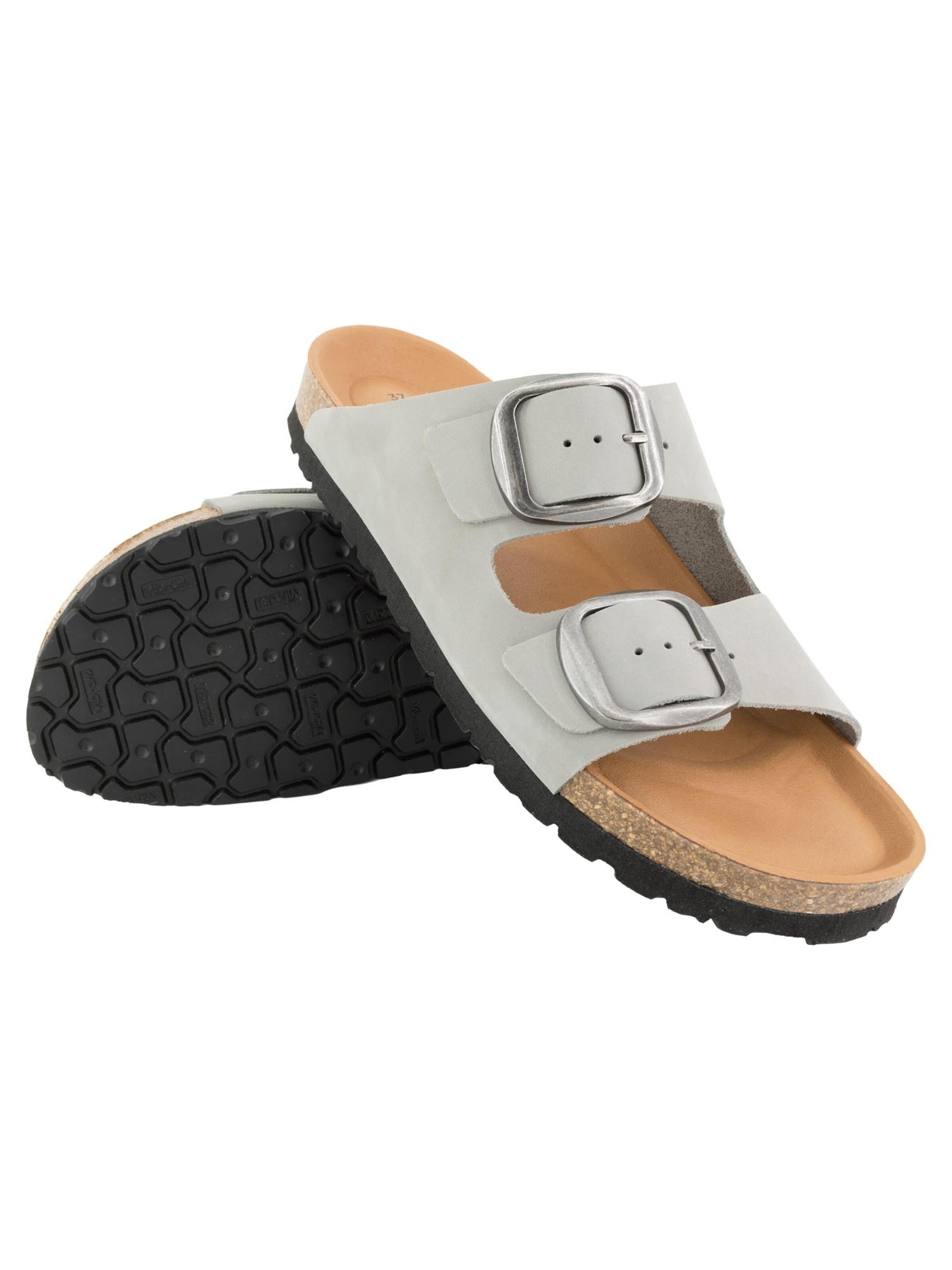 Piece Of Mind Muiltjes 'Comfort' in Grijs