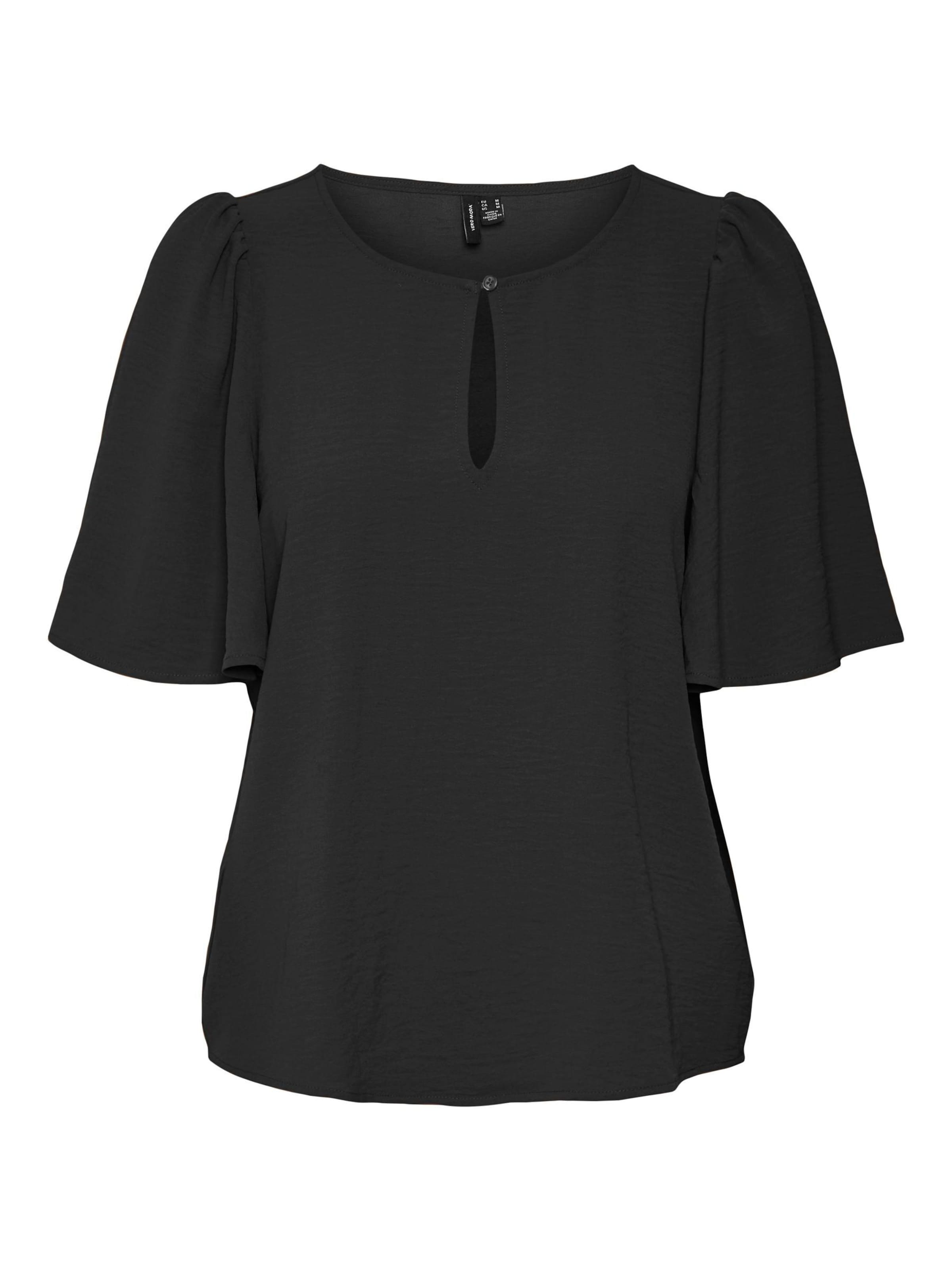 Vero Moda Curve Blouse 'VMAlva' in Black: front