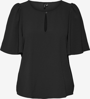 Vero Moda Curve Blouse 'VMAlva' in Black: front