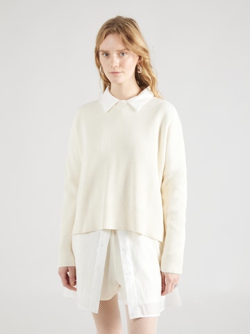 bleed clothing Sweater 'Lenis' in White: front