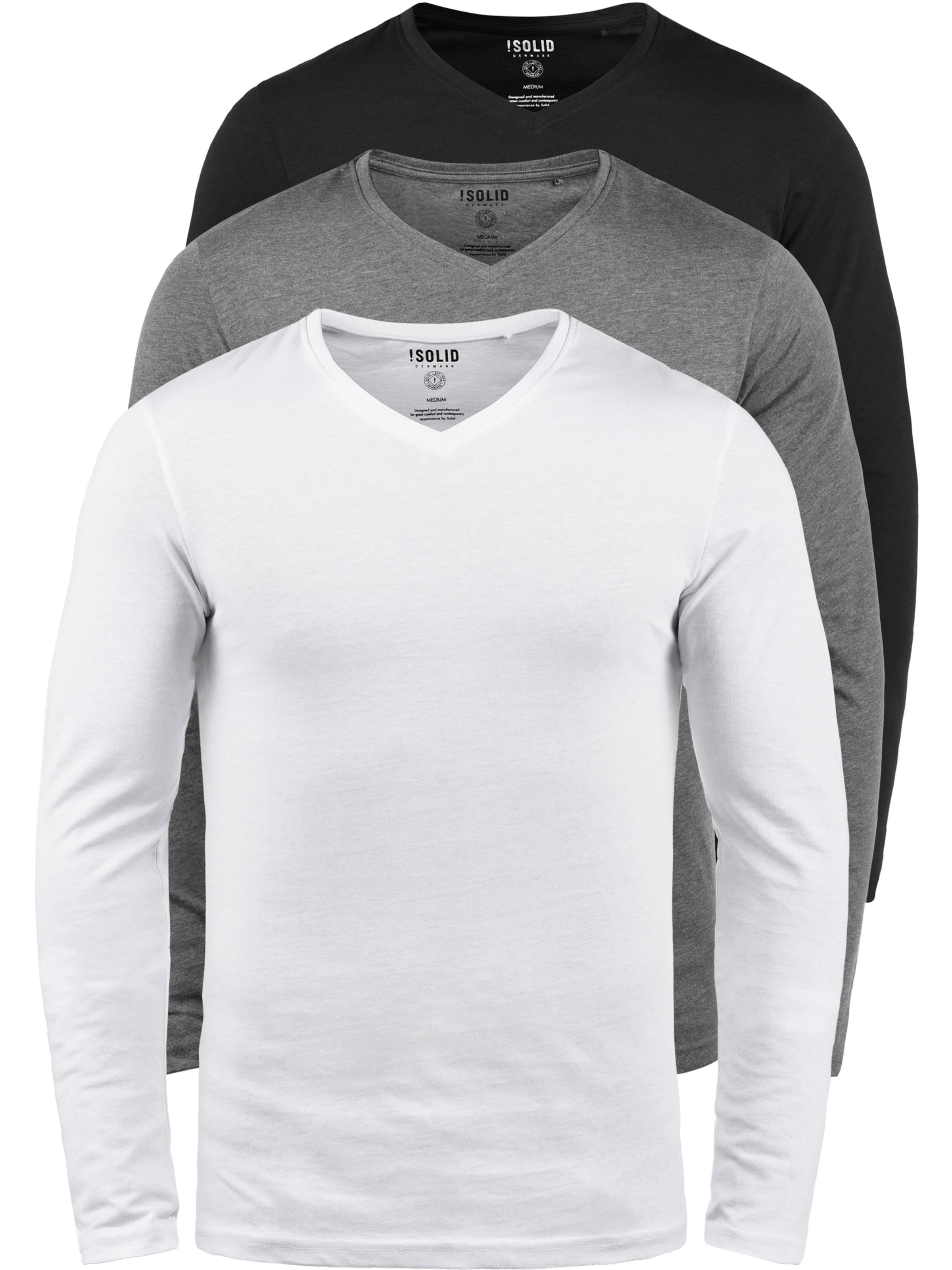 !Solid - Camisa 'BASIL' em cinzento: frente