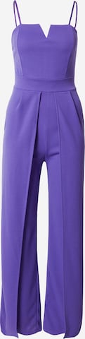 WAL G. Jumpsuit 'DANDY' in Purple: front