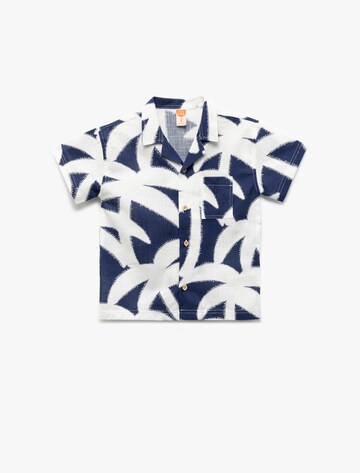Koton Regular fit Button Up Shirt in Blue: front