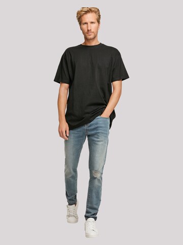 T-Shirt 'Escape Discover the World Town Train Station' F4NT4STIC en noir