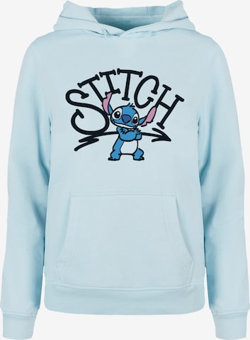 ABSOLUTE CULT Sweatshirt 'Lilo and Stitch - Graffiti Cool' in Blau: predná strana