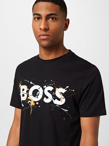 Tricou de la BOSS pe negru