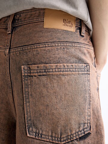 Pull&Bear Wide Leg Jeans i blandingsfarvet
