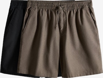 The Setregular Hlače - smeđa boja: prednji dio