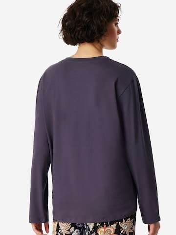 Chemise de nuit 'Mix & Relax' SCHIESSER en violet