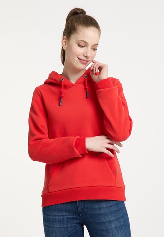 Schmuddelwedda Sweatshirt 'Yasanna' i rød: forside