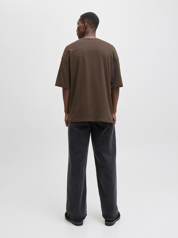 JACK & JONES Shirt 'JJEBradley' in Brown