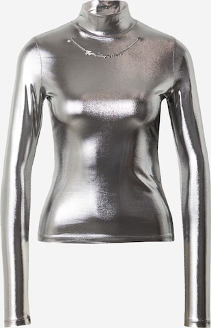 DIESEL Shirt in Silber: predná strana