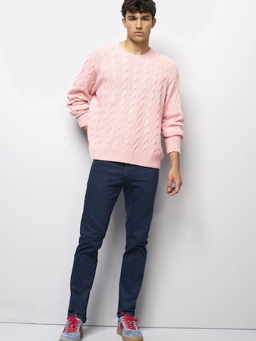 MEYER Regular Jeans 'M5' in Blauw: voorkant