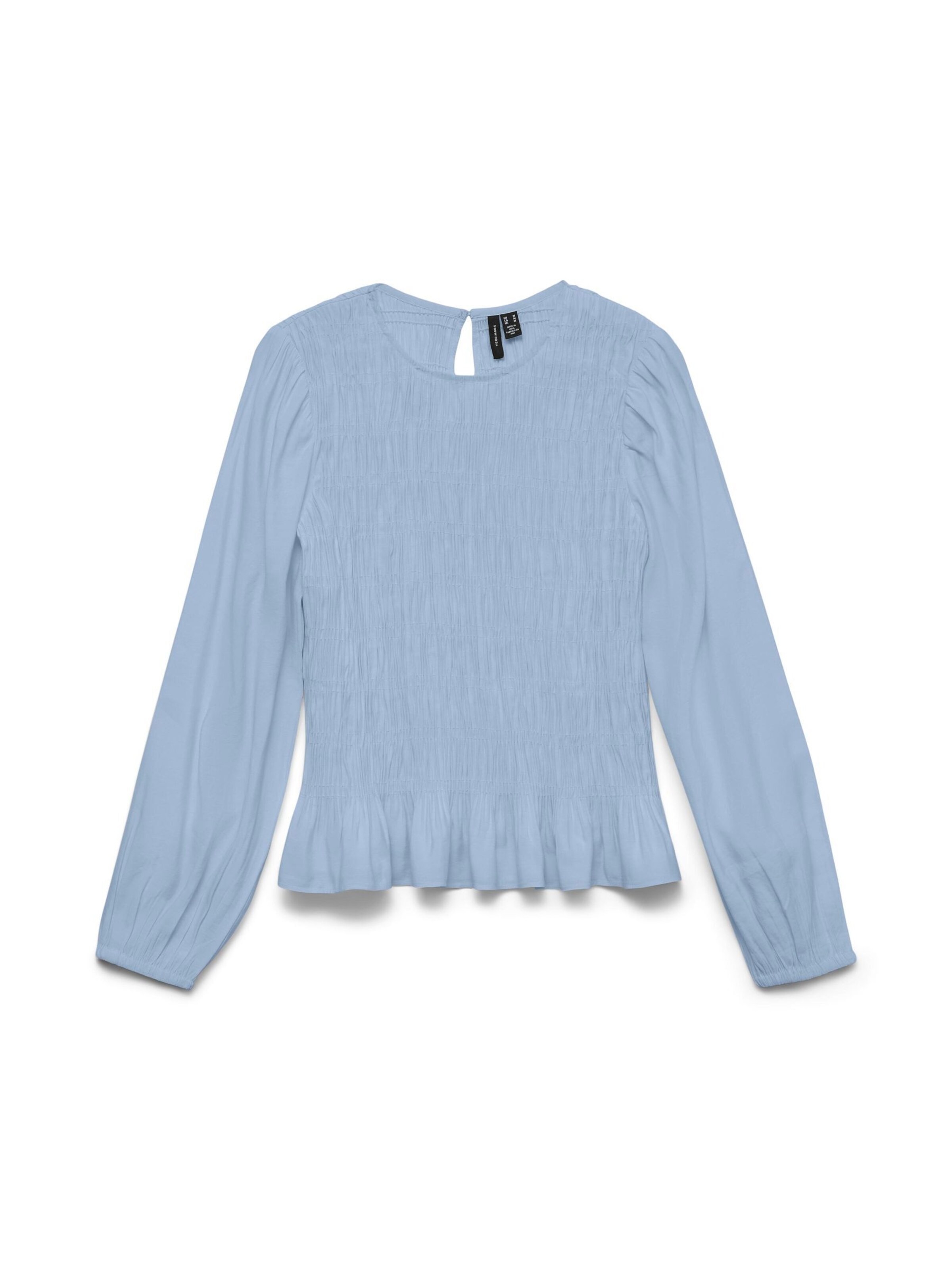 VERO MODA Blouse 'VMKasi' in Blauw: voorkant