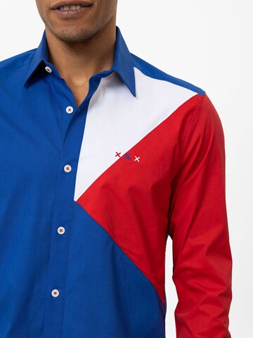 Regular fit Camicia di By Diess Collection in blu
