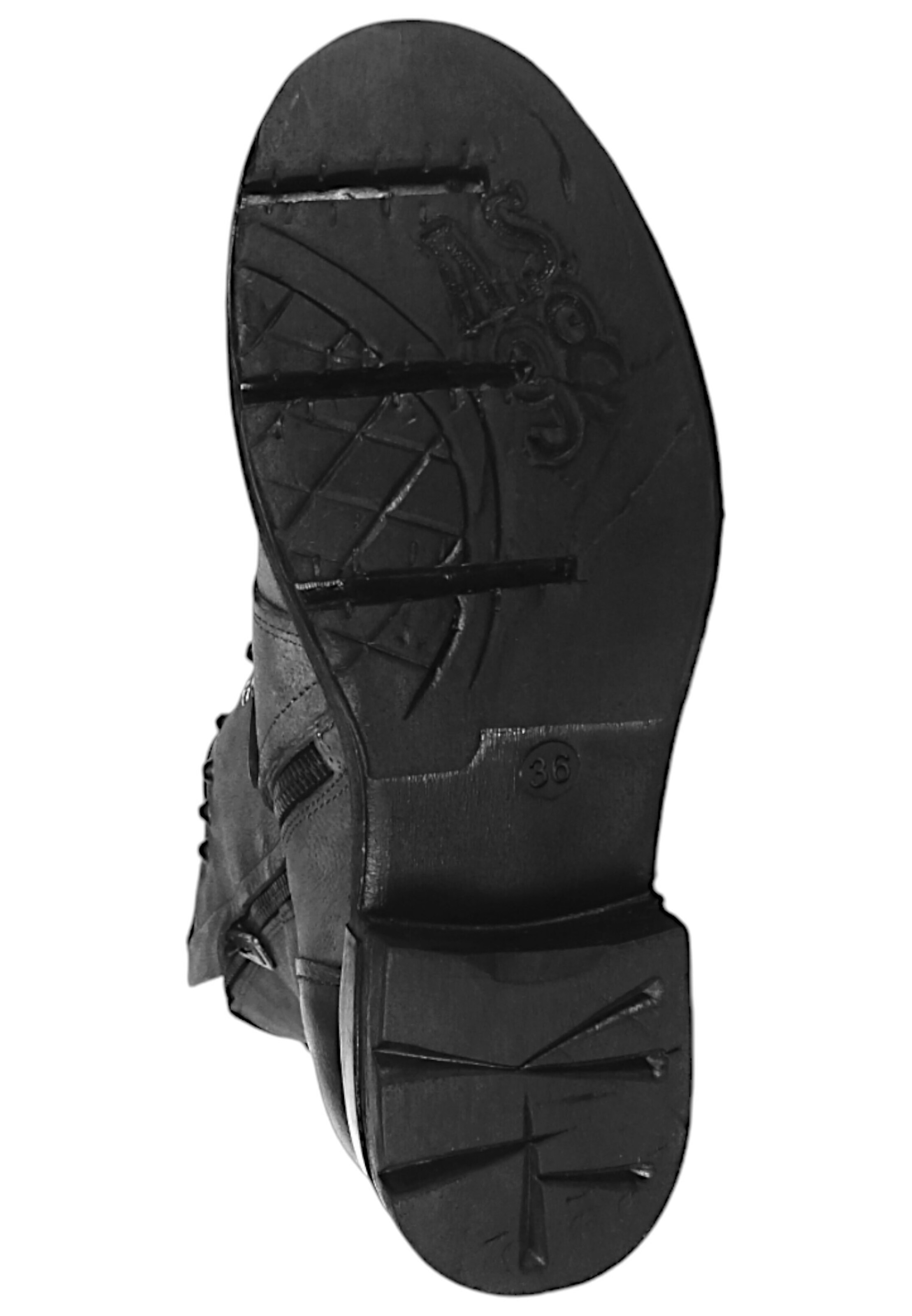 A.S.98 Boots 'Arche' in Zwart