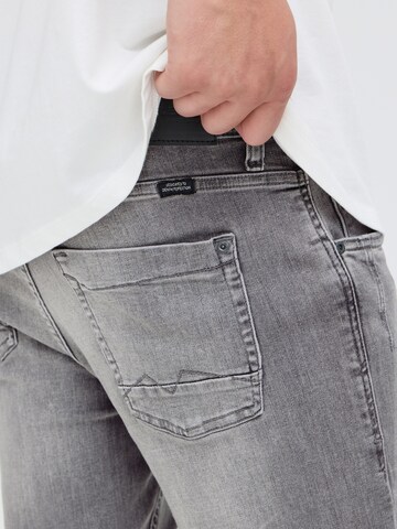 BLEND Slimfit Τζιν 'BHTwister' σε γκρι