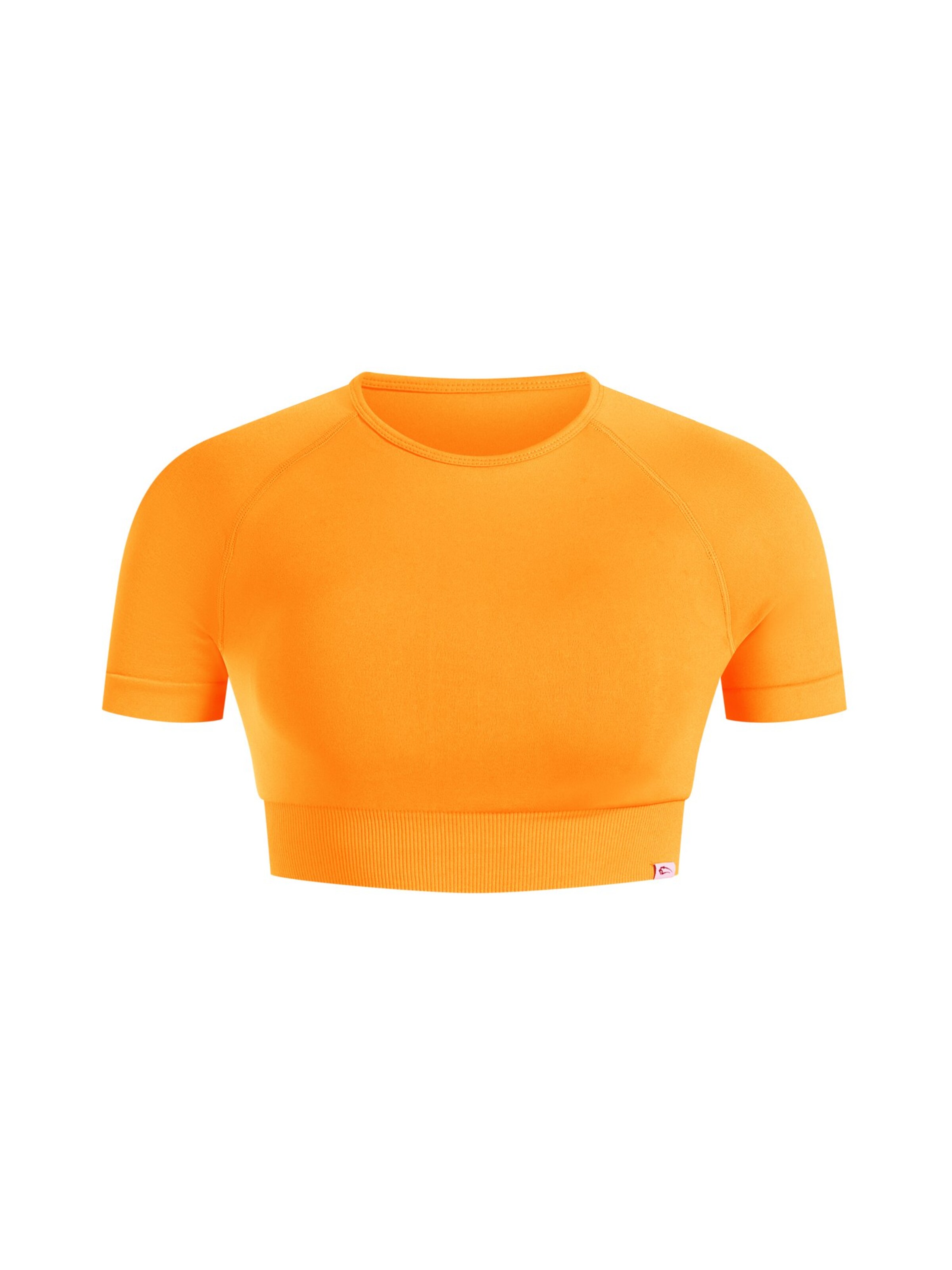 Smilodox Shirt ' Elna ' in Oranje: voorkant