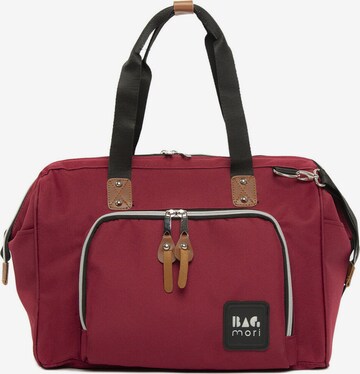 BagMori Diaper Bags in Red: front