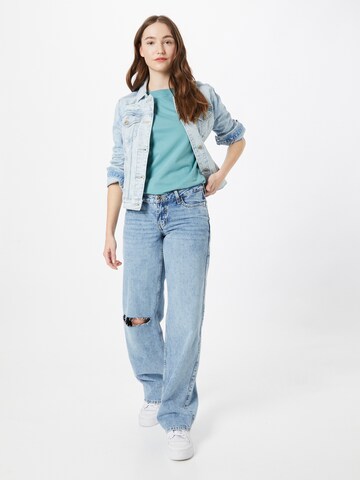 River Island Wide Leg Jeans 'DOLLA' in Blau