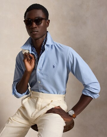 Polo Ralph Lauren Regular Fit Hemd in Blau