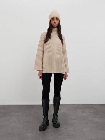 Pullover 'Hera' di EDITED in beige