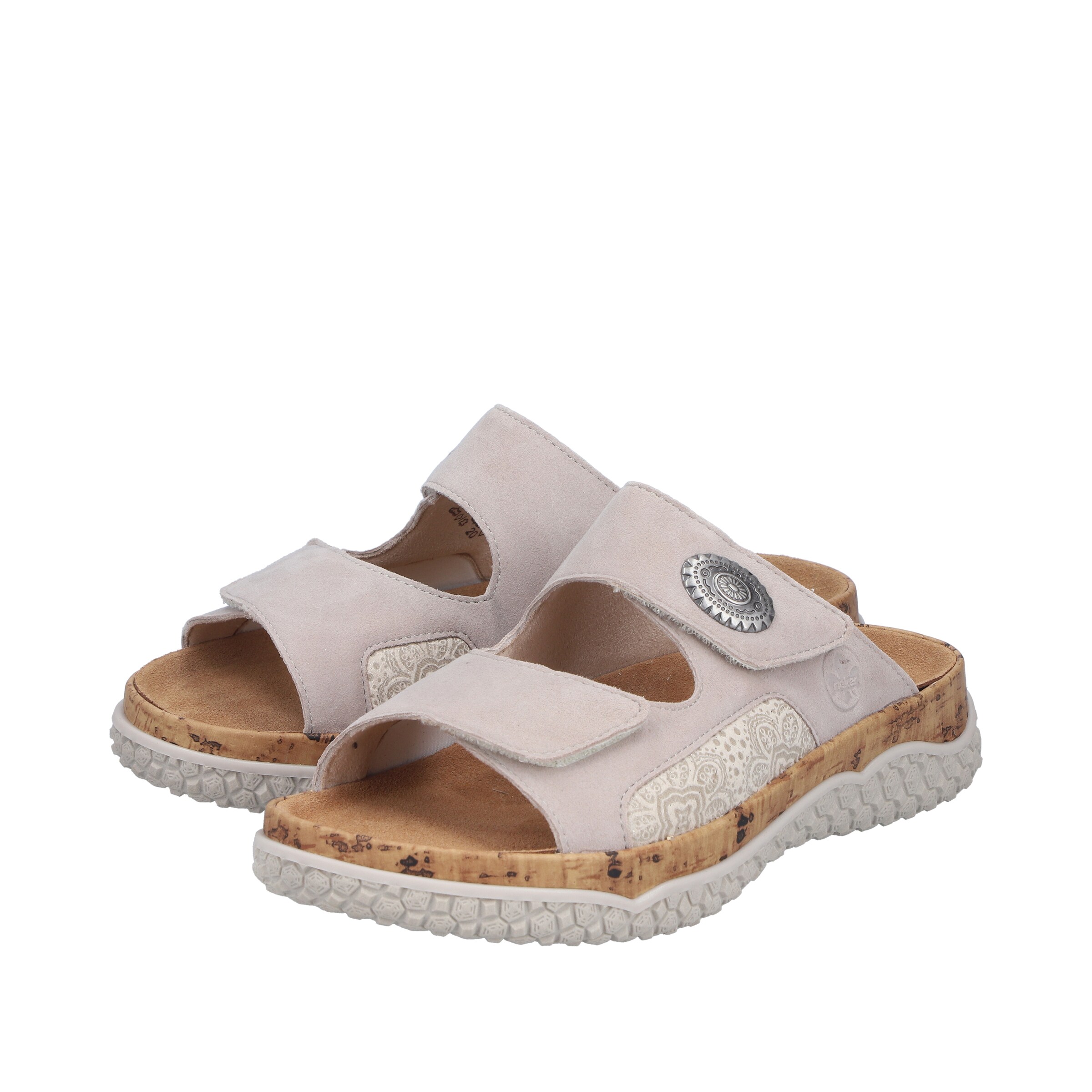 Rieker Mules in Beige