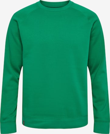 Hummel Sweatshirt in Green: front