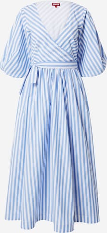 Robe 'JODIE' Staud en bleu : devant