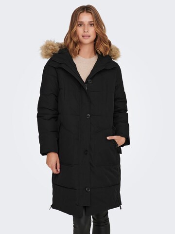 JDY Zimní kabát – černá: přední strana