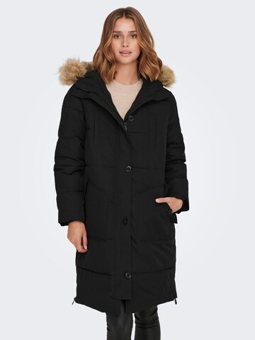 Manteau d’hiver JDY en noir : devant