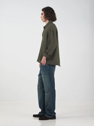 Giesto - Comfort Fit Camisa em verde