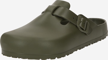 BIRKENSTOCK Pistokkaat 'Boston' värissä vihreä: etupuoli