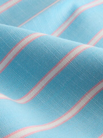 Next Wide leg Bandplooibroek in Blauw