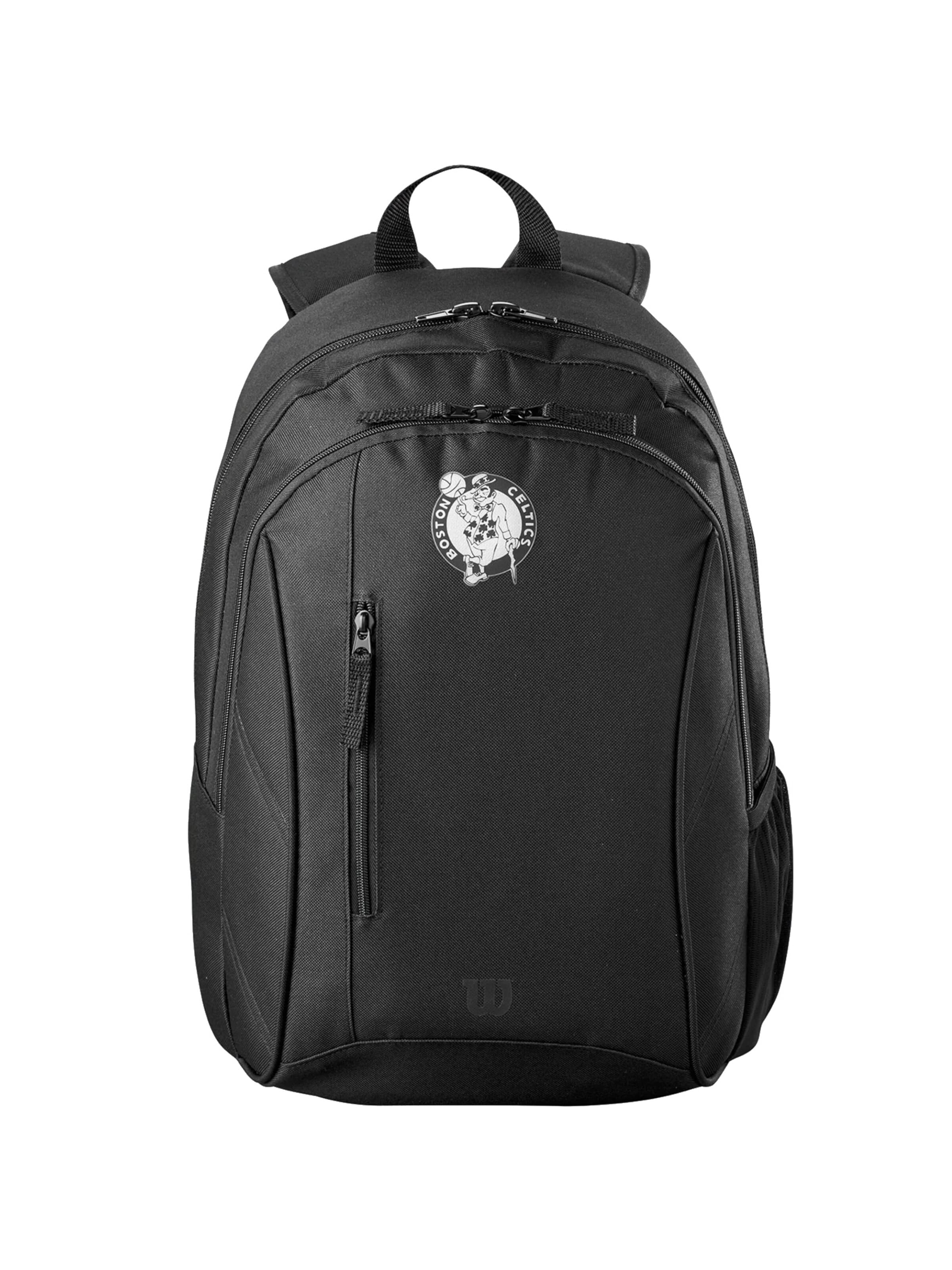 WILSON Rucksack 'Wilson NBA Team Boston Celtics Backpack'‌‌‌‌ in Schwarz: Vorderseite