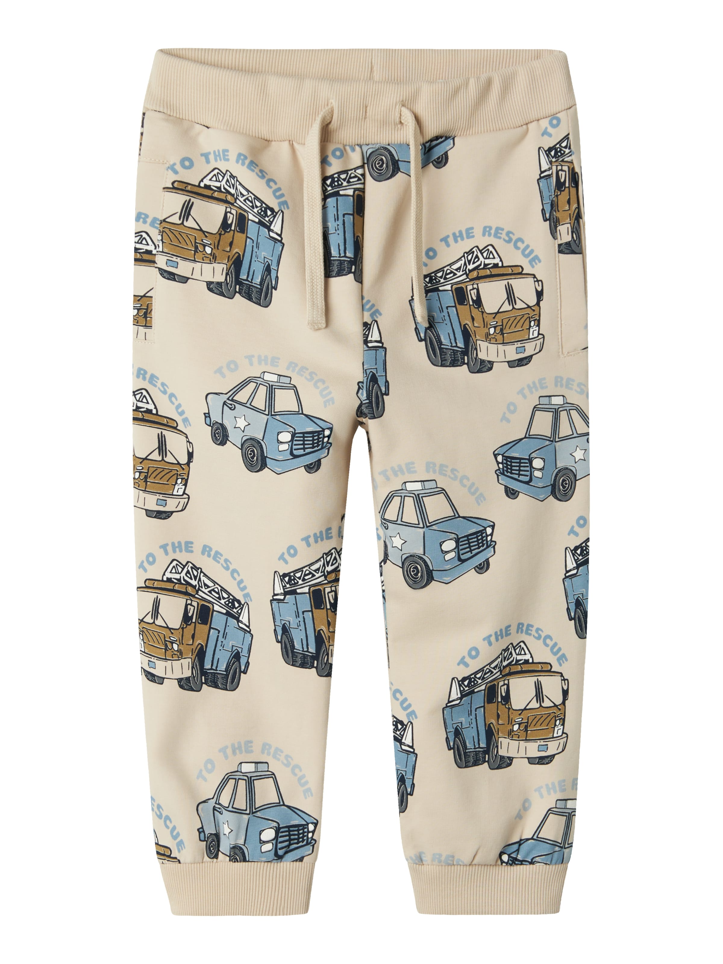 Tapered Pantaloni 'NMMDibbo' di NAME IT in beige: frontale