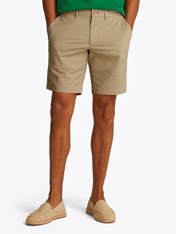 Slimfit Pantaloni chino 'Brooklyn 1985' di TOMMY HILFIGER in verde: frontale