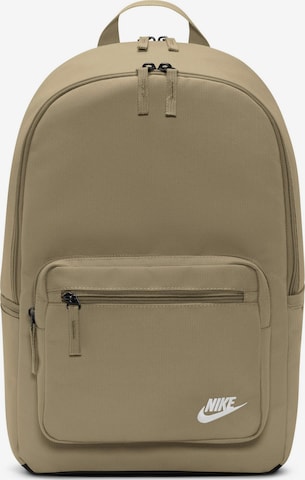 Nike Sportswear Backpack 'Heritage' in Beige: front