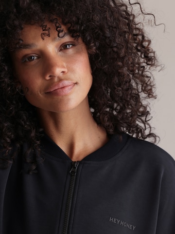 Hey Honey - Chaqueta deportiva 'Bomber' en negro