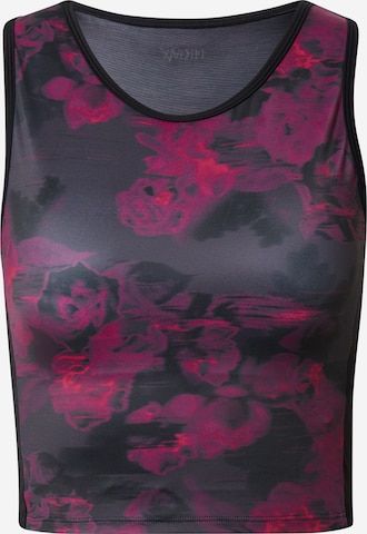 HKMX Sports Top 'Romance' in Black: front