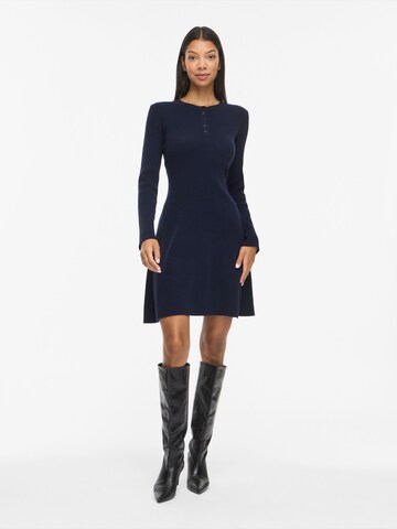 VILA - Vestido de punto 'VIKERRY' en azul: frente