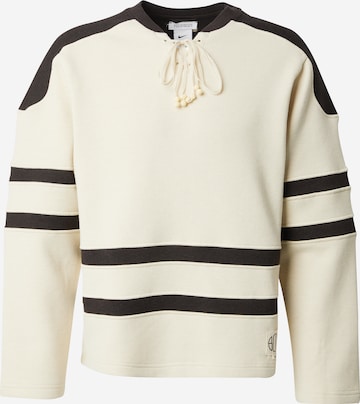 Nike SportswearSweater majica - bež boja: prednji dio