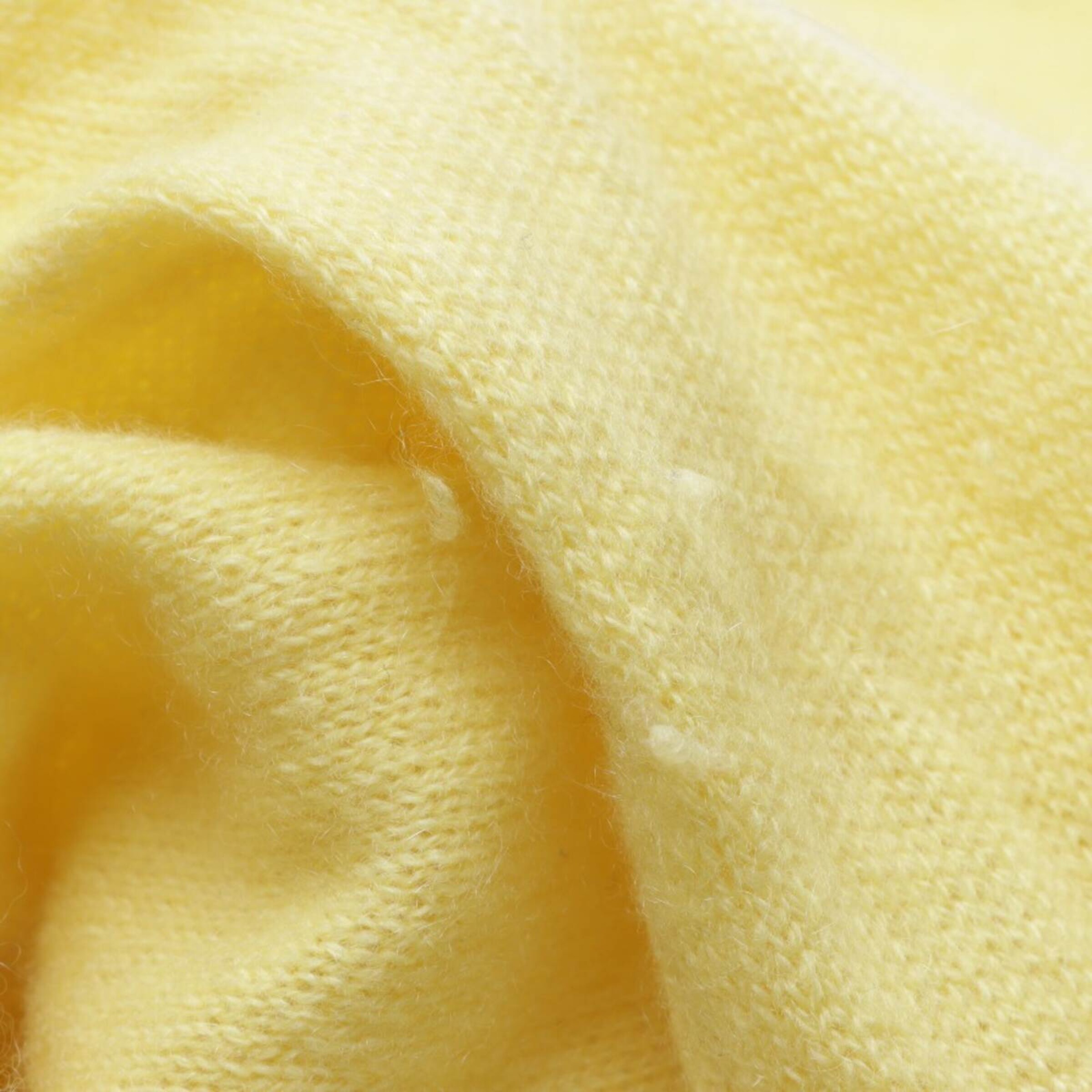 FTC Cashmere Pullover / Strickjacke M in Gelb